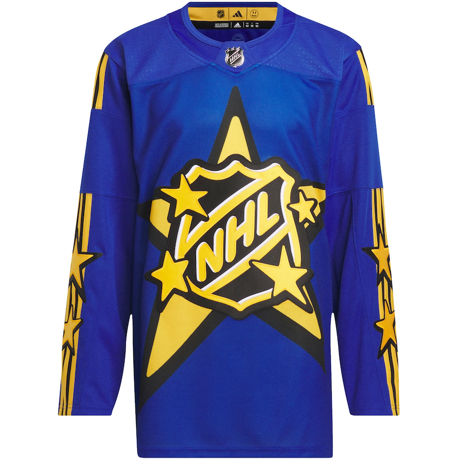 2024 ALL STAR BLUE ADIDAS X DREW HOUSE JERSEYS Hockey Authentic