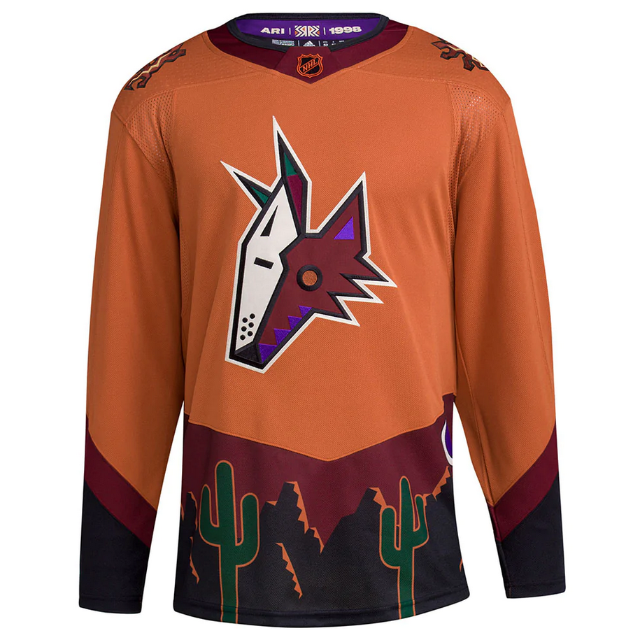 Personalized NHL Arizona Coyotes Special Reverse Retro Redesign