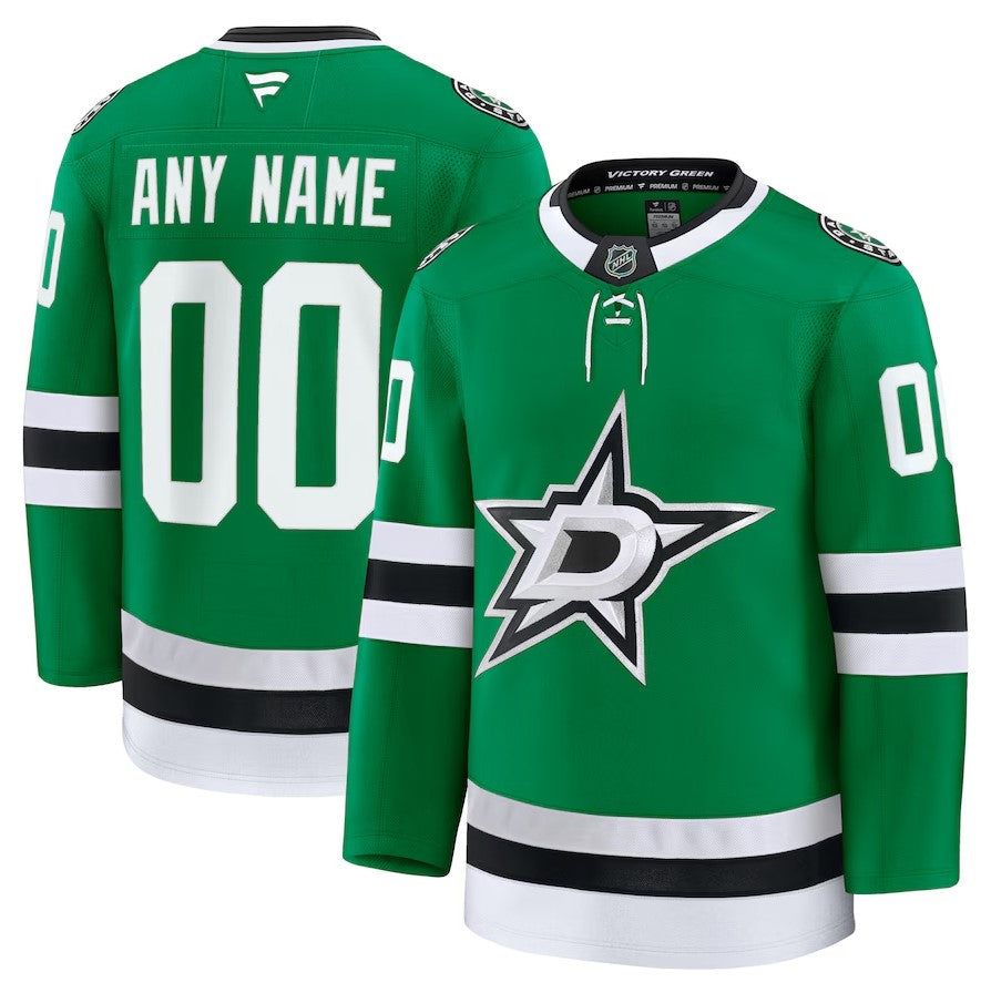 ANY NAME AND NUMBER DALLAS STARS HOME OR AWAY FANATICS NHL JERSEY HAN