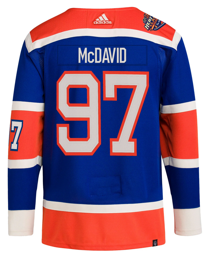 Mcdavid authentic jersey deals