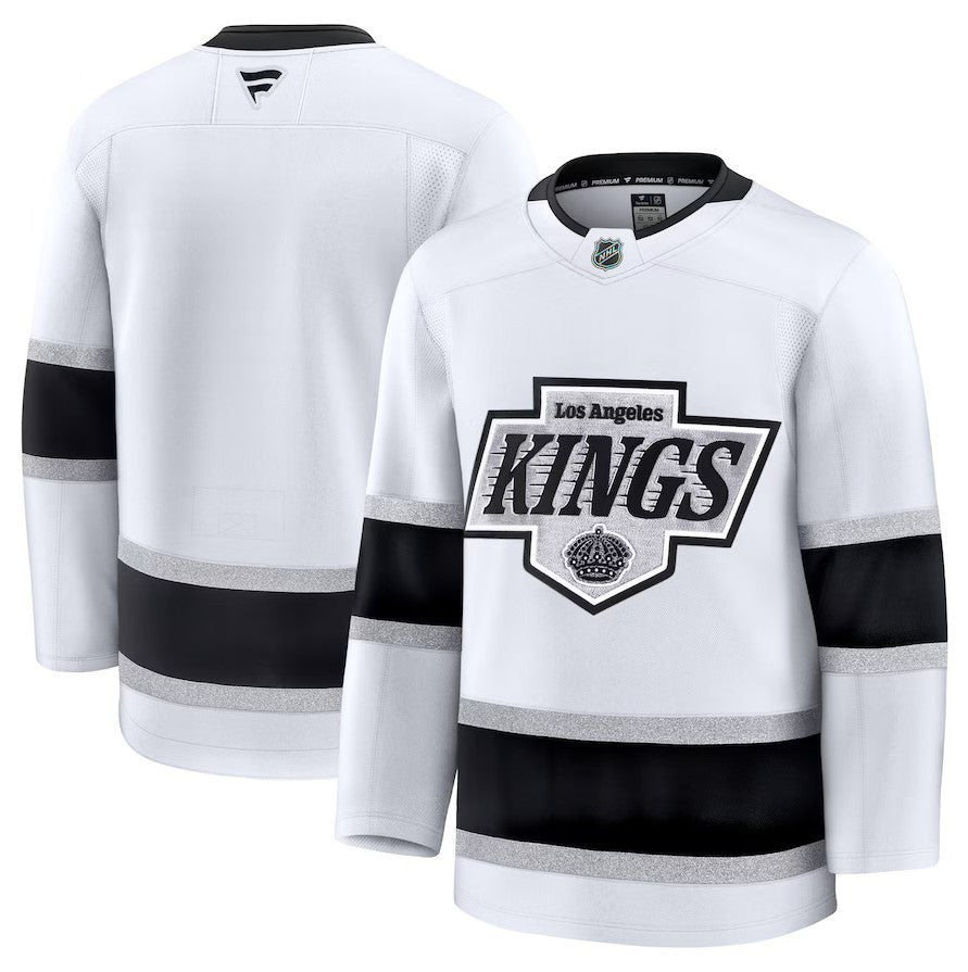 ANY NAME AND NUMBER LOS ANGELES KINGS HOME OR AWAY FANATICS PREMIUM NHL JERSEY (HAND STITCHED ON-ICE NAME/NUMBER/CUSTOMIZATION)