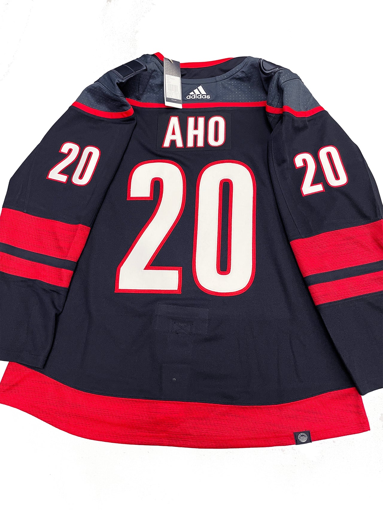 ANY NAME AND NUMBER CAROLINA HURRICANES HOME ADIDAS PRIMEGREEN NHL JERSEY (HAND STITCHED ON-ICE NAME/NUMBER/CUSTOMIZATION)