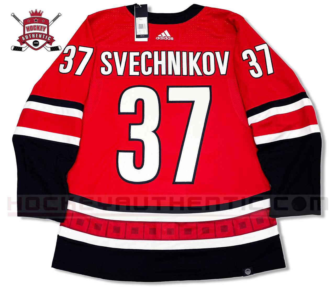 ANY NAME AND NUMBER CAROLINA HURRICANES ADIDAS PRIMEGREEN NHL JERSEY (HAND STITCHED ON-ICE NAME/NUMBER/CUSTOMIZATION)