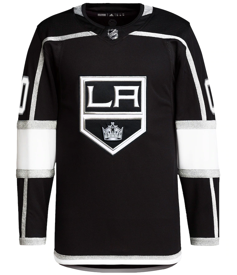 ANY NAME AND NUMBER LOS ANGELES KINGS HOME OR AWAY ADIDAS PRIMEGREEN NHL JERSEY (HAND STITCHED ON-ICE NAME/NUMBER/CUSTOMIZATION)
