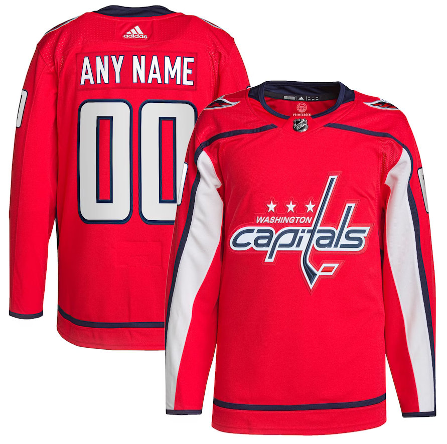 Custom capitals jersey sales