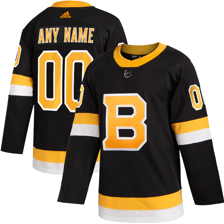 Boston bruins jersey no name online