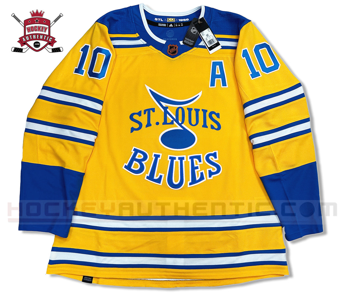 ANY NAME AND NUMBER ST. LOUIS BLUES REVERSE RETRO AUTHENTIC PRO