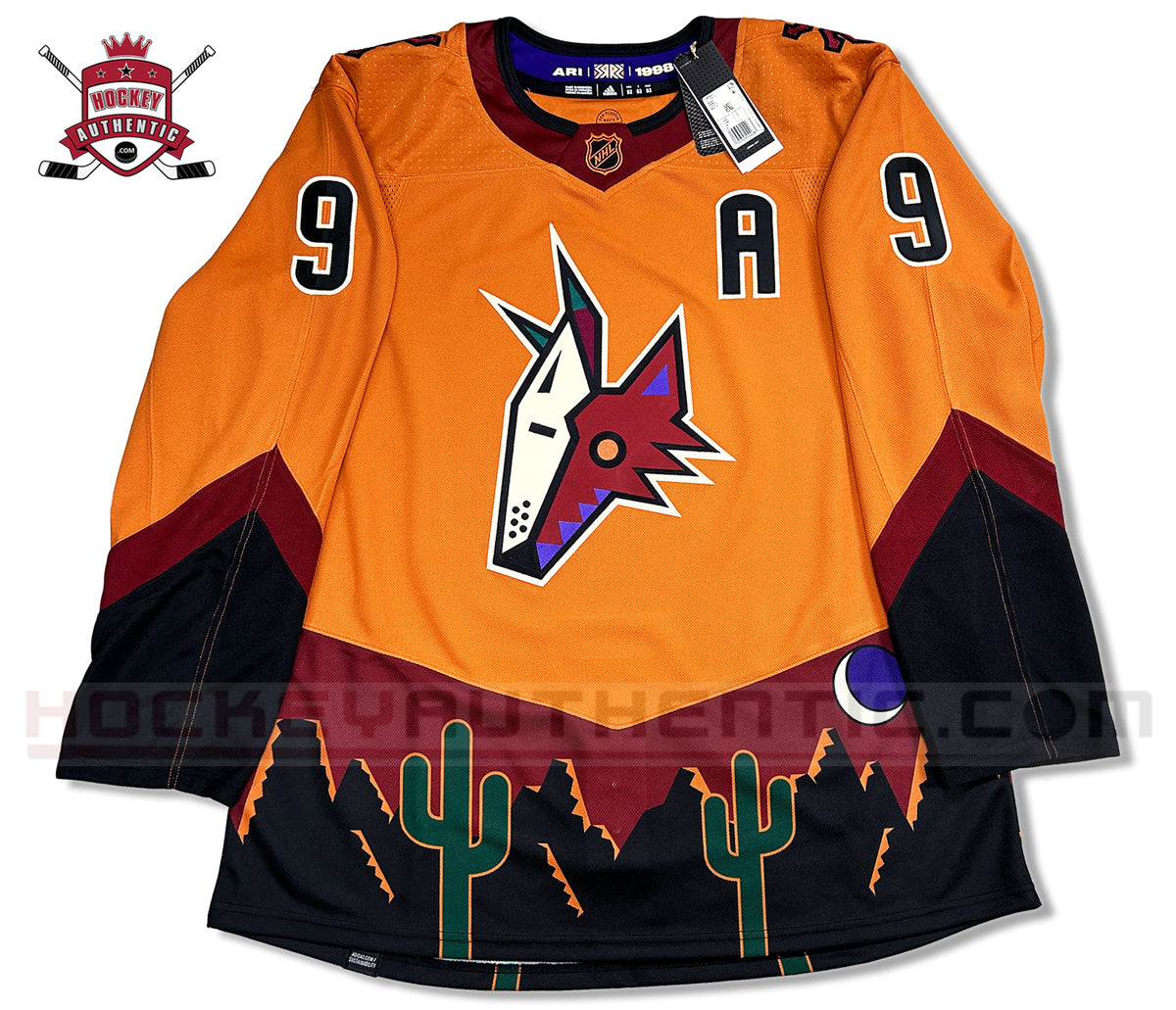 ANY NAME AND NUMBER ARIZONA COYOTES REVERSE RETRO AUTHENTIC ADIDAS