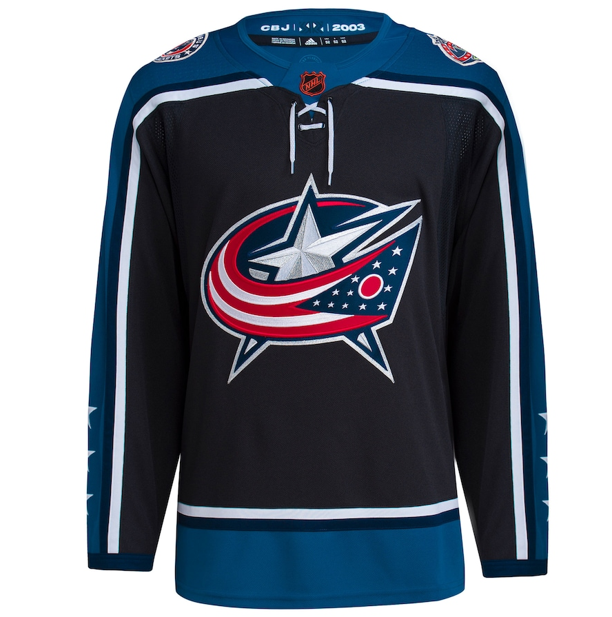 Columbus Blue Jackets Reverse Retro gear available now