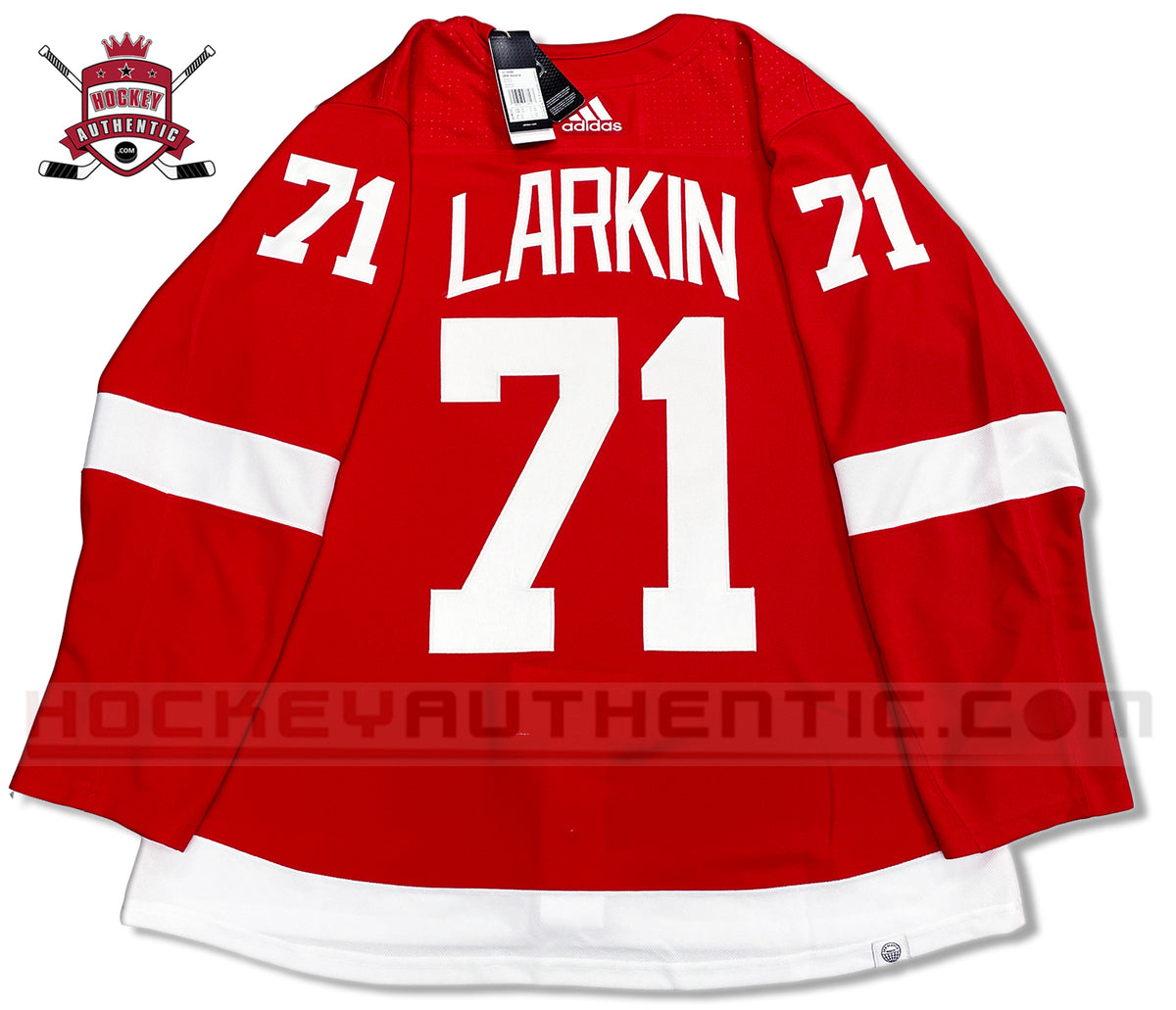 Detroit Red Wings on X: Anyone want a signed Dylan Larkin jersey