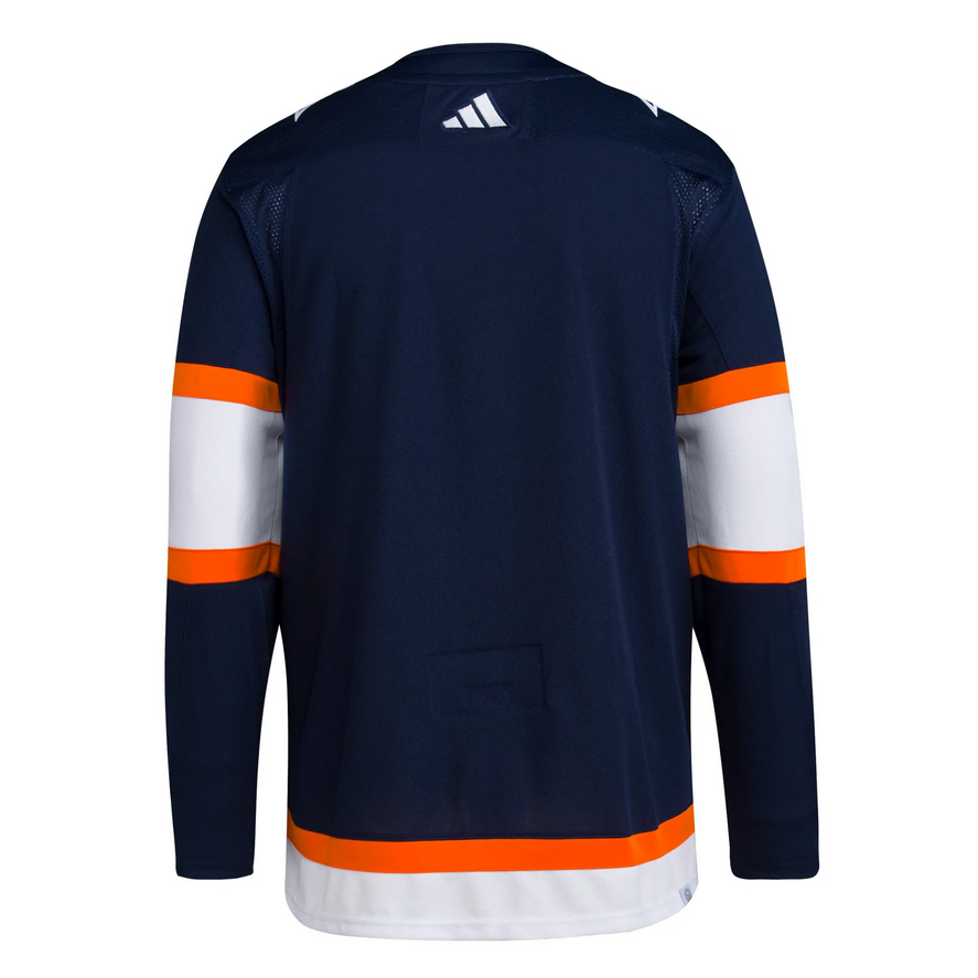 Customizable Edmonton Oilers Adidas 2022 Primegreen Reverse Retro Auth –
