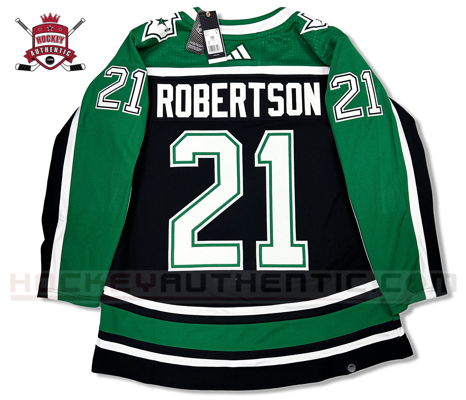 ANY NAME AND NUMBER DALLAS STARS REVERSE RETRO AUTHENTIC ADIDAS NHL JE