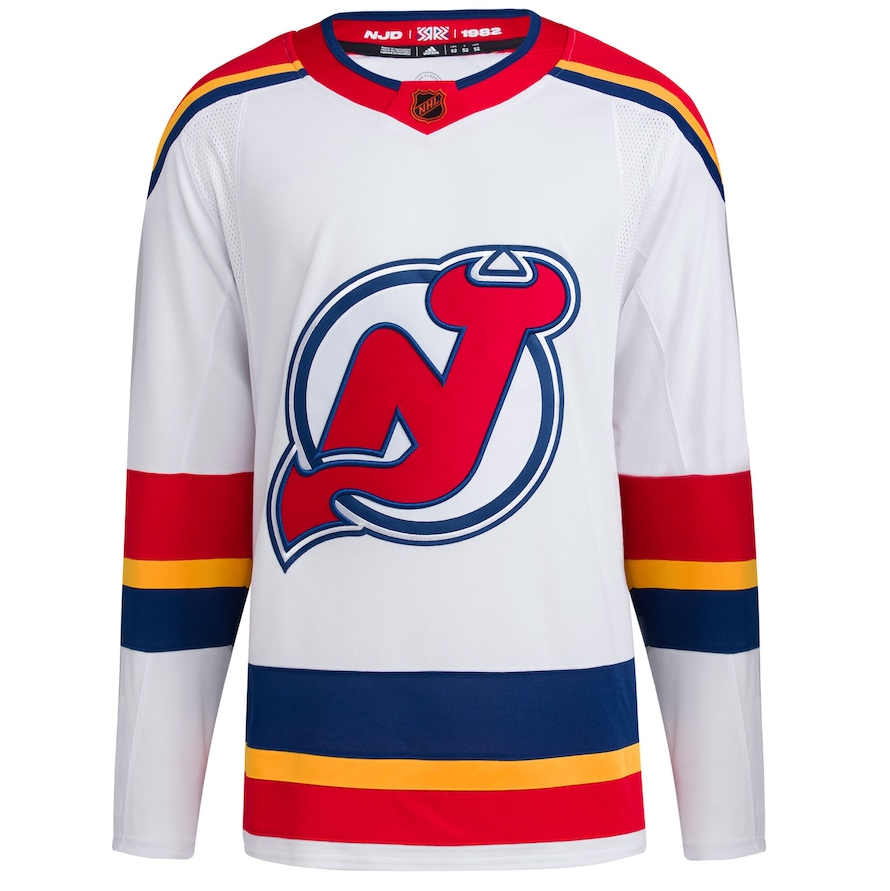 Nj devils vintage jersey on sale