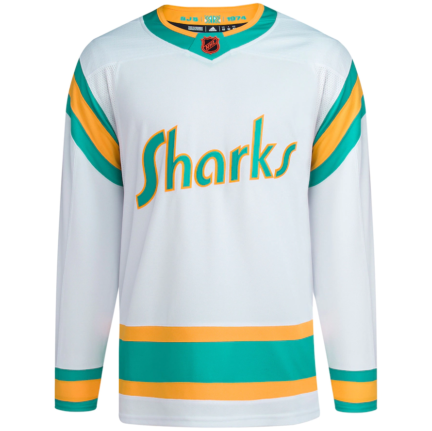 San store Jose sharks vintage jersey