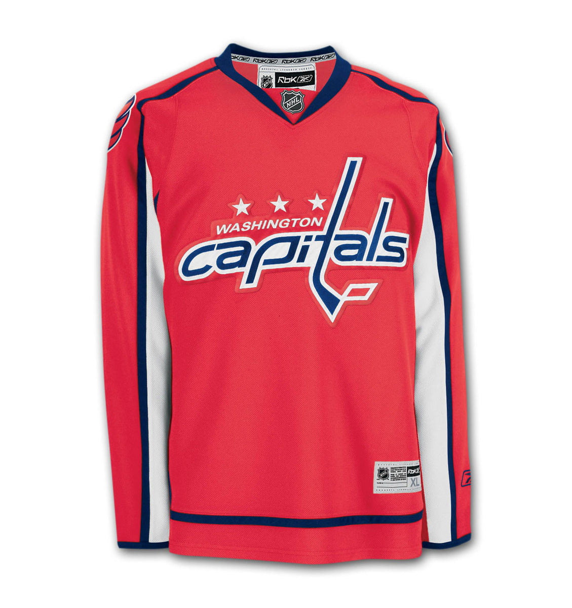 The Caps Reverse Retro, which on the captain's jerseys, feature