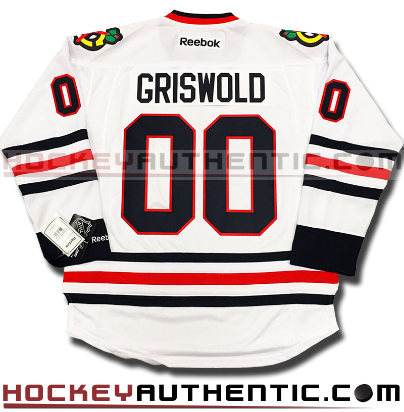 CLARK GRISWOLD CHICAGO BLACKHAWKS CHRISTMAS VACATION PREMIER REEBOK NH