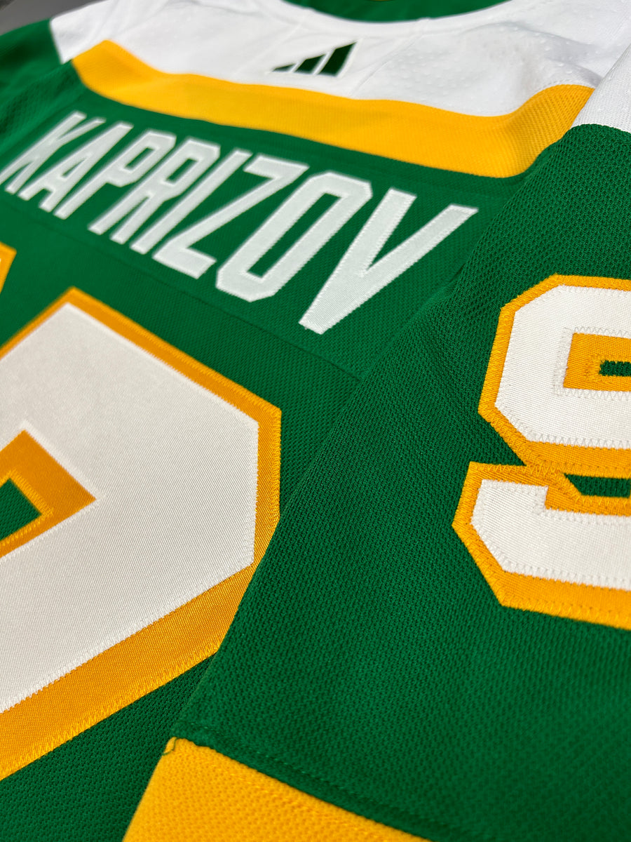 Kirill Kaprizov Minnesota Wild Adidas Primegreen Authentic NHL Hockey Jersey - Home / XXL/56