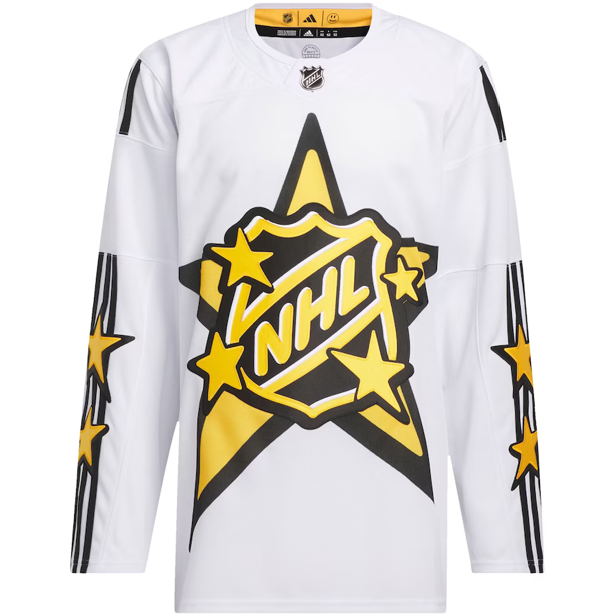 2024 ALL STAR WHITE ADIDAS X DREW HOUSE JERSEYS