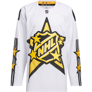 CONNOR MCDAVID 2024 ALL STAR AUTHENTIC WHITE ADIDAS X DREW HOUSE NHL JERSEY (EDMONTON OILERS)