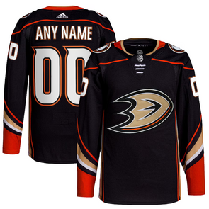 Anaheim Ducks Home 252J Adidas NHL Authentic Pro Jersey
