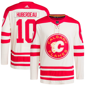 ANY NAME AND NUMBER CALGARY FLAMES 2023 HERITAGE CLASSIC AUTHENTIC ADIDAS NHL JERSEY (CUSTOMIZED PRIMEGREEN MODEL)