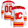 ANY NAME AND NUMBER CALGARY FLAMES HOME OR AWAY AUTHENTIC ADIDAS NHL JERSEY (CUSTOMIZED PRIMEGREEN MODEL)