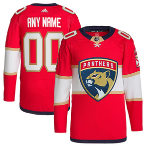 ANY NAME AND NUMBER FLORIDA PANTHERS HOME AUTHENTIC ADIDAS NHL JERSEY (CUSTOMIZED PRIMEGREEN MODEL)