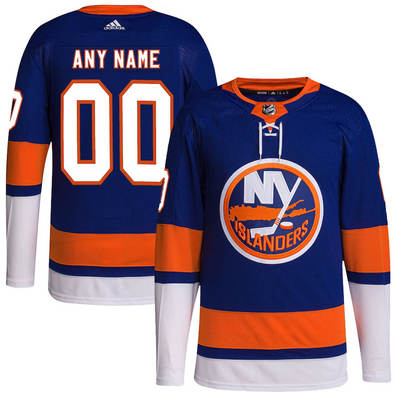 ANY NAME AND NUMBER NEW YORK ISLANDERS REVERSE RETRO AUTHENTIC