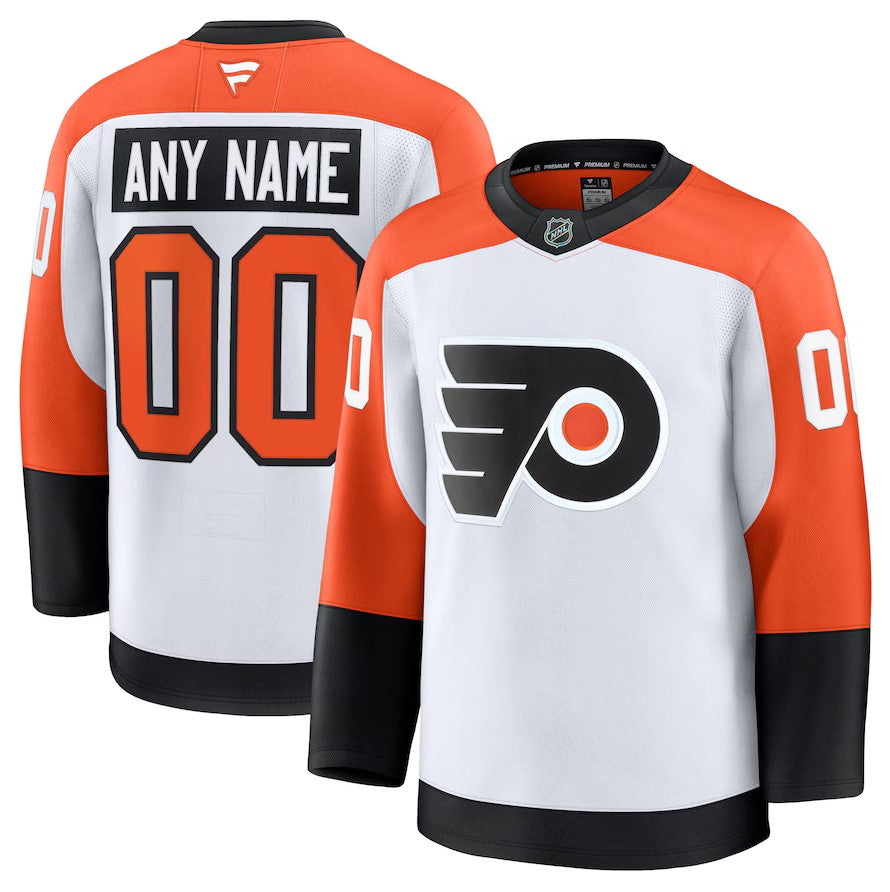 ANY NAME AND NUMBER PHILADELPHIA FLYERS HOME OR AWAY FANATICS NHL JERSEY (HAND STITCHED PREMIUM MODEL)