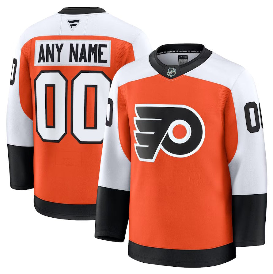 ANY NAME AND NUMBER PHILADELPHIA FLYERS HOME OR AWAY FANATICS NHL JERSEY (HAND STITCHED PREMIUM MODEL)