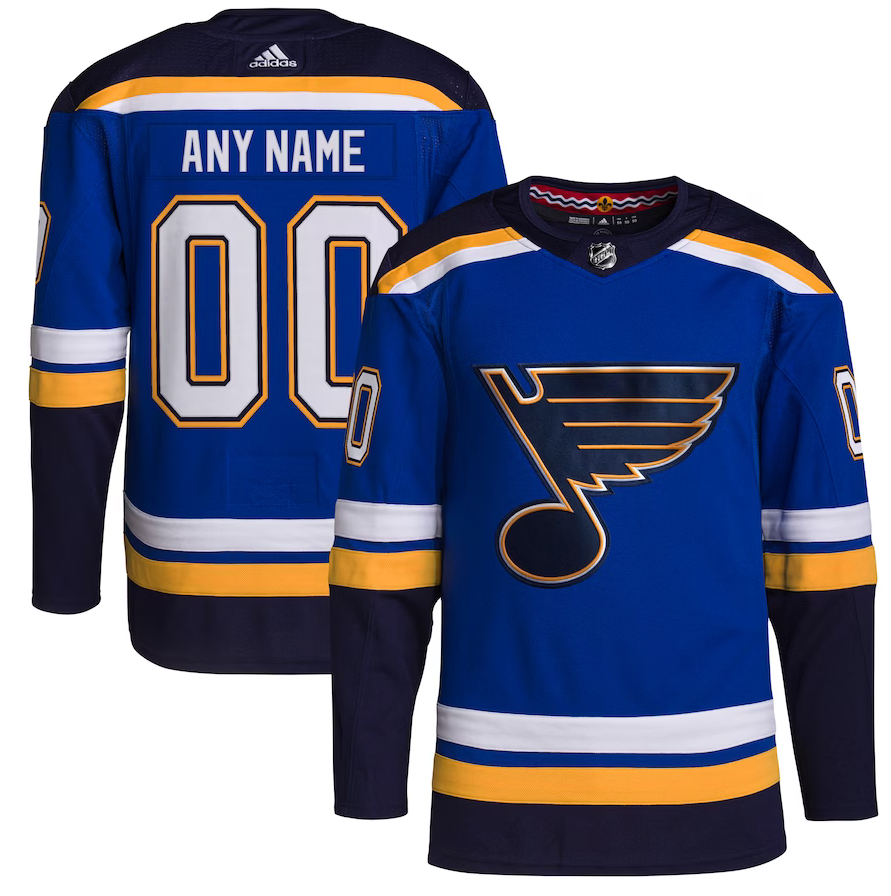 Ivan Barbashev St. Louis Blues Adidas Authentic Home NHL Hockey Jersey