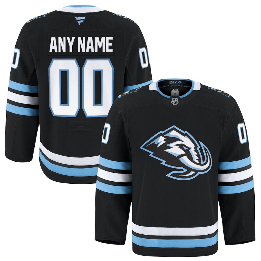 ANY NAME AND NUMBER UTAH MAMMOTH HOME FANATICS AUTHENTIC PRO GAME NHL JERSEY MADE IN CANADA MIC (HAND STITCHED ON-ICE NAME/NUMBER/CUSTOMIZATION)