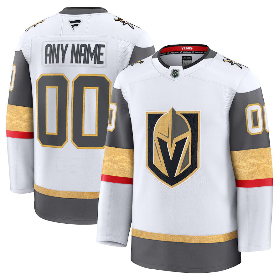 ANY NAME AND NUMBER VEGAS GOLDEN KNIGHTS HOME OR AWAY FANATICS NHL JERSEY (HAND STITCHED PREMIUM MODEL)