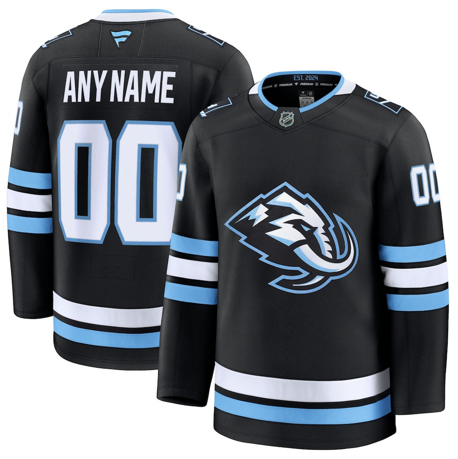 ANY NAME AND NUMBER UTAH MAMMOTH HOME OR AWAY FANATICS PREMIUM NHL JERSEY (HAND STITCHED ON-ICE NAME/NUMBER/CUSTOMIZATION)