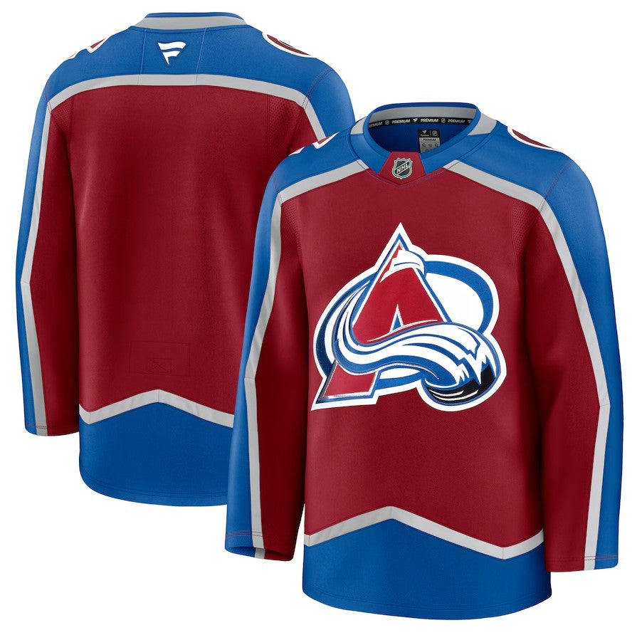 ANY NAME AND NUMBER COLORADO AVALANCHE HOME OR AWAY FANATICS NHL JERSEY (CUSTOMIZED PREMIUM MODEL)