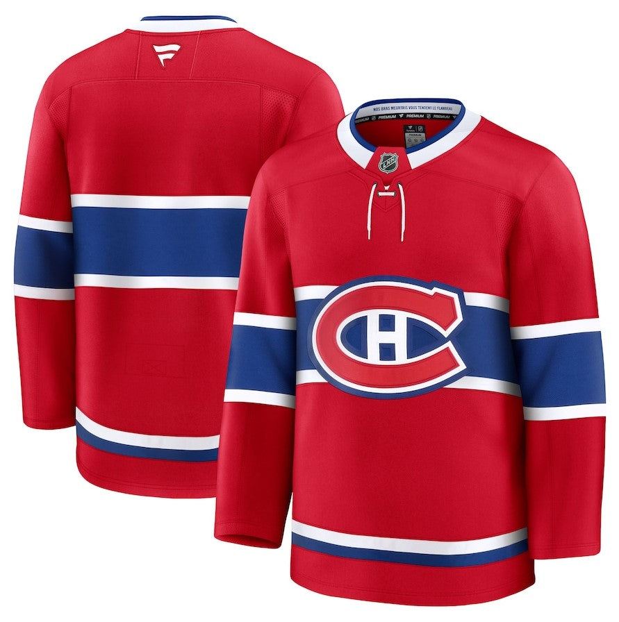 ANY NAME AND NUMBER MONTREAL CANADIENS HOME OR AWAY FANATICS NHL JERSEY (CUSTOMIZED PREMIUM MODEL)