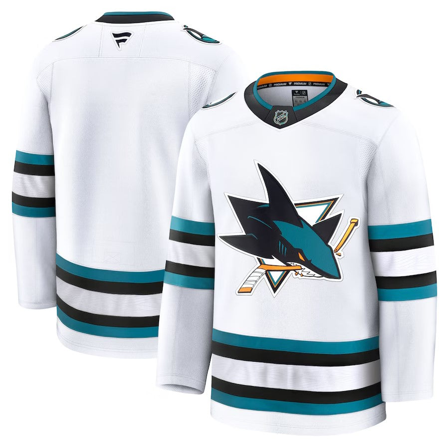 ANY NAME AND NUMBER SAN JOSE SHARKS HOME OR AWAY FANATICS NHL JERSEY (CUSTOMIZED PREMIUM MODEL)