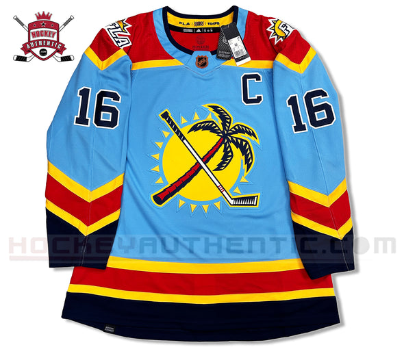 ANY NAME AND NUMBER FLORIDA PANTHERS REVERSE RETRO AUTHENTIC ADIDAS NHL JERSEY (CUSTOMIZED PRIMEGREEN MODEL)