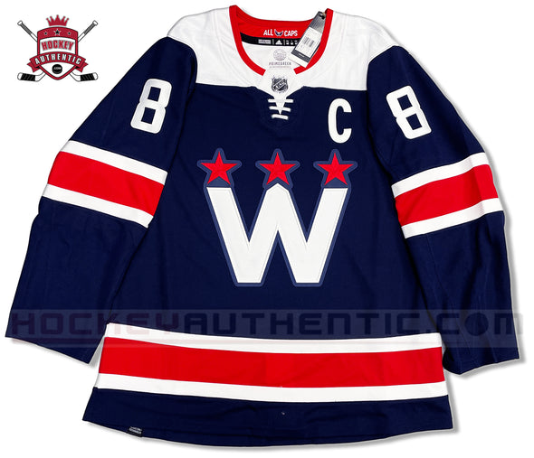 Darcy Kuemper Washington Capitals Adidas Primegreen Authentic NHL Hockey Jersey - Third Alternate / S/46