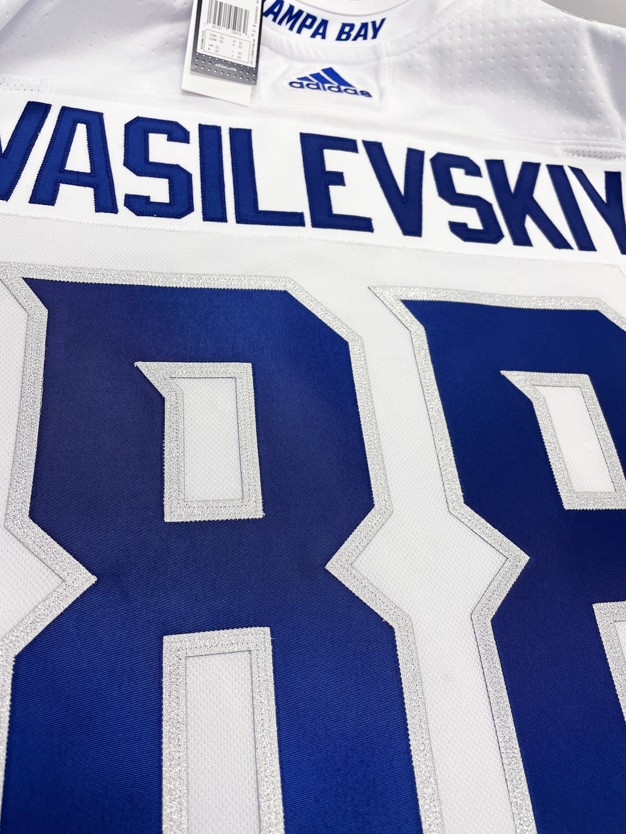 Andrei Vasilevskiy Tampa Bay Lightning adidas Primegreen Authentic Pro  Player Jersey - Blue