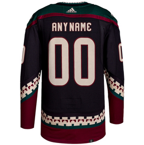 ANY NAME AND NUMBER ARIZONA COYOTES HOME OR AWAY KACHINA AUTHENTIC ADIDAS NHL JERSEY (CUSTOMIZED PRIMEGREEN MODEL)
