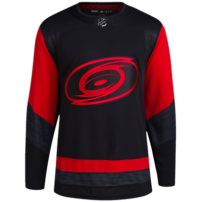 Carolina Hurricanes black NHL personalized custom hockey jersey - USALast