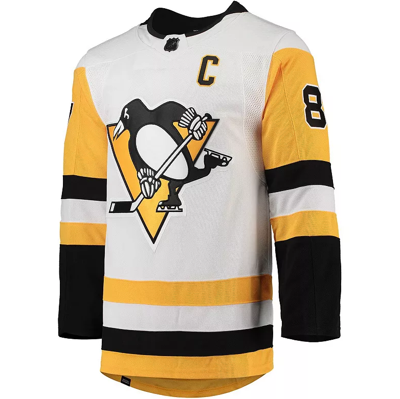 ANY NAME AND NUMBER PITTSBURGH PENGUINS HOME OR AWAY AUTHENTIC