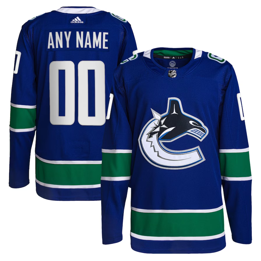 Vancouver Canucks Pro Alternate Player Name & Number Skate Jersey