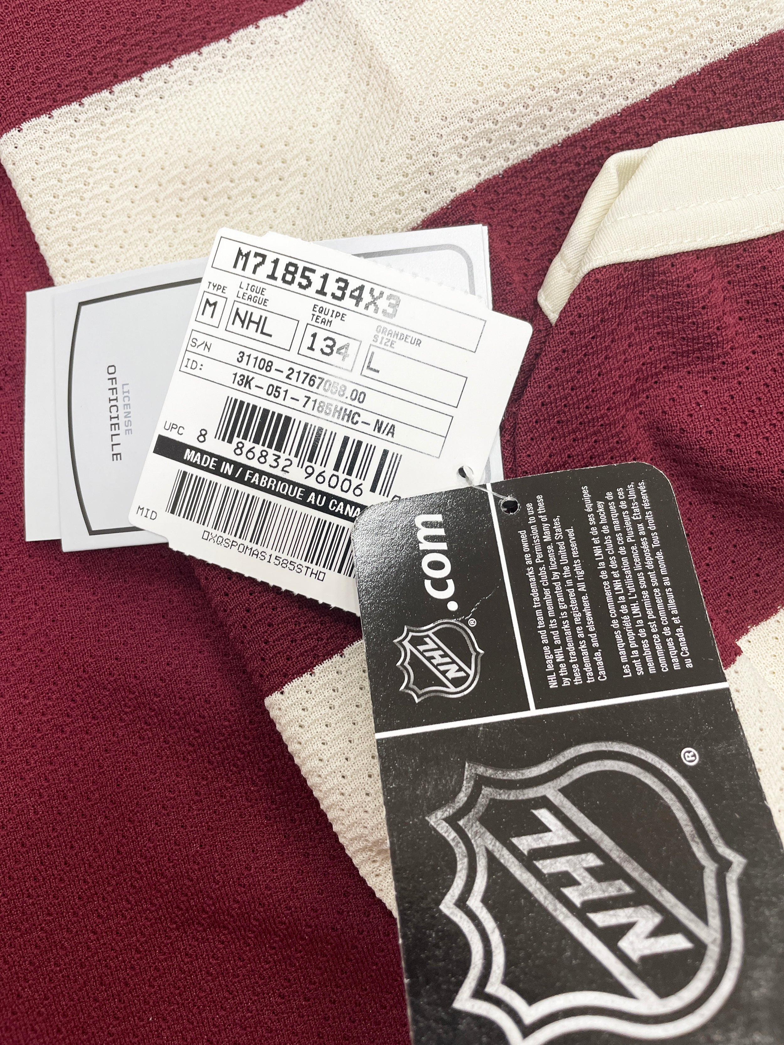 2014 Heritage Classic Jerseys Vancouver Canucks 22 Daniel Sedin Winter  100th Claret Red Ice Hockey Jersey Millionaires V Patch From Since, $30.97