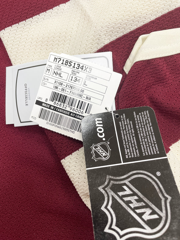 ANY NAME AND NUMBER 2014 HERITAGE CLASSIC VANCOUVER MILLIONAIRES PREMIER REEBOK NHL JERSEY (MADE IN CANADA MODEL)