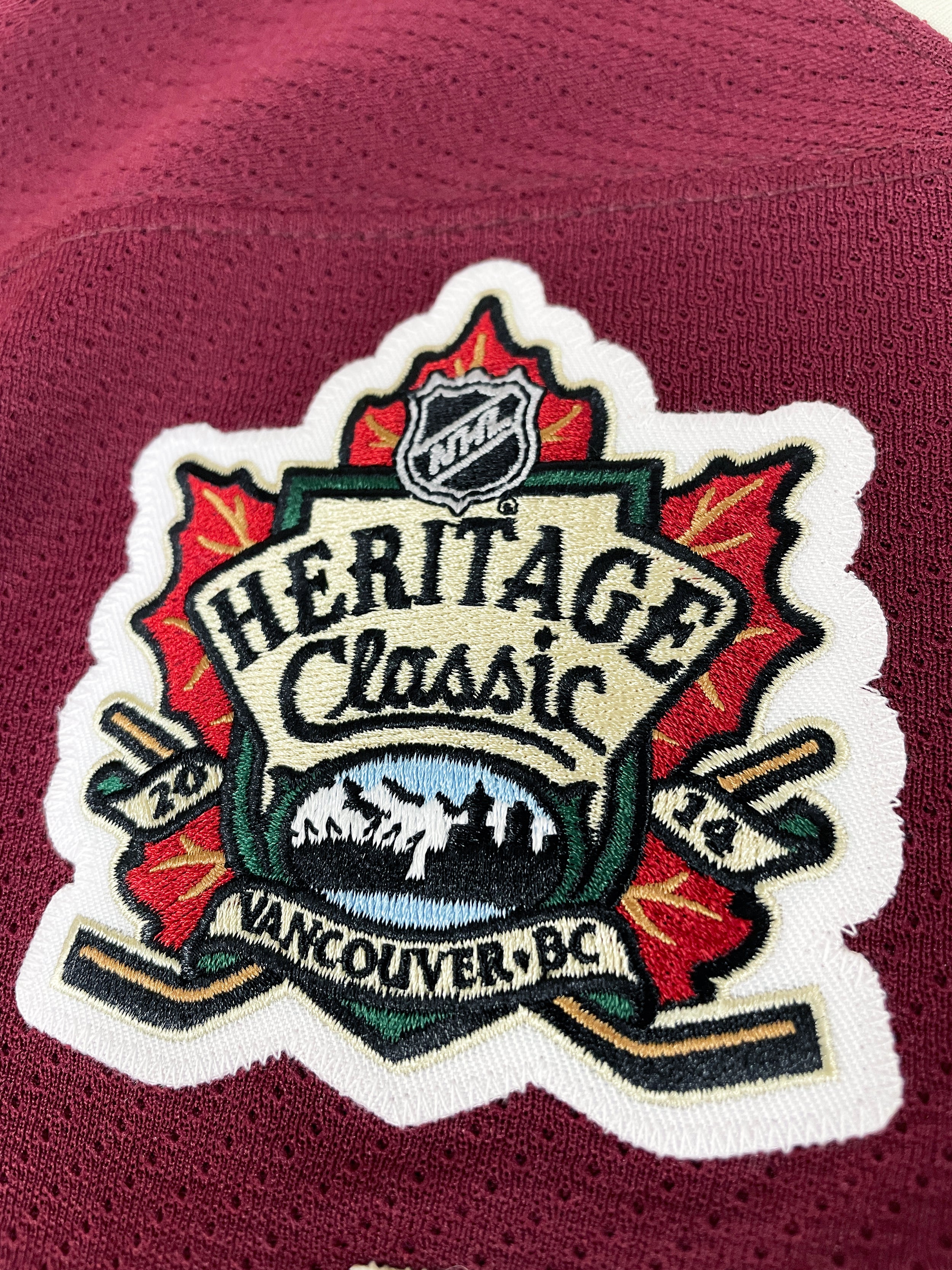 Henrik Sedin - 2014 Heritage Classic - Vancouver Canucks - Maroon