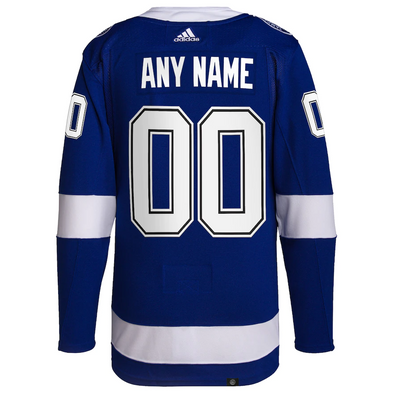 ANY NAME AND NUMBER 2022 STANLEY CUP FINAL TAMPA BAY LIGHTNING AUTHENTIC ADIDAS NHL JERSEY (CUSTOMIZED PRIMEGREEN MODEL)