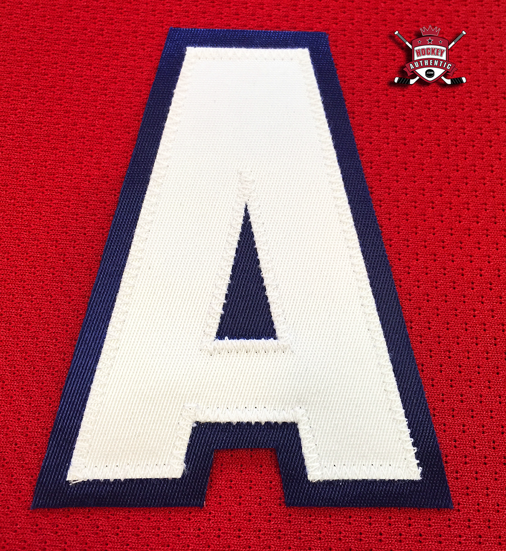 ALTERNATE "A" OFFICIAL PATCH FOR MONTREAL CANADIENS RED JERSEY - Hockey Authentic