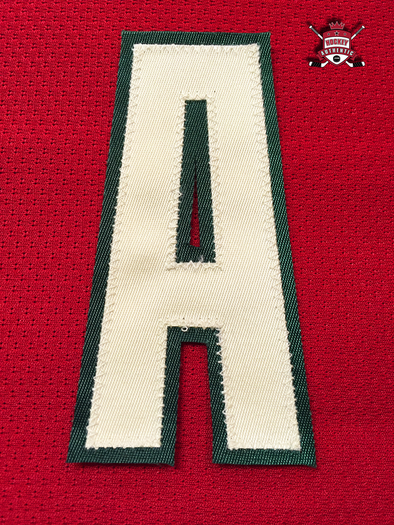 ALTERNATE "A" OFFICIAL PATCH FOR MINNESOTA WILD HOME 2003-17 JERSEY - Hockey Authentic